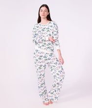 Load image into Gallery viewer, FW26 - A0GHC 01 WHITE MULTI FALL WINTER 2026 PAJAMAS PARISIAN WOMEN

