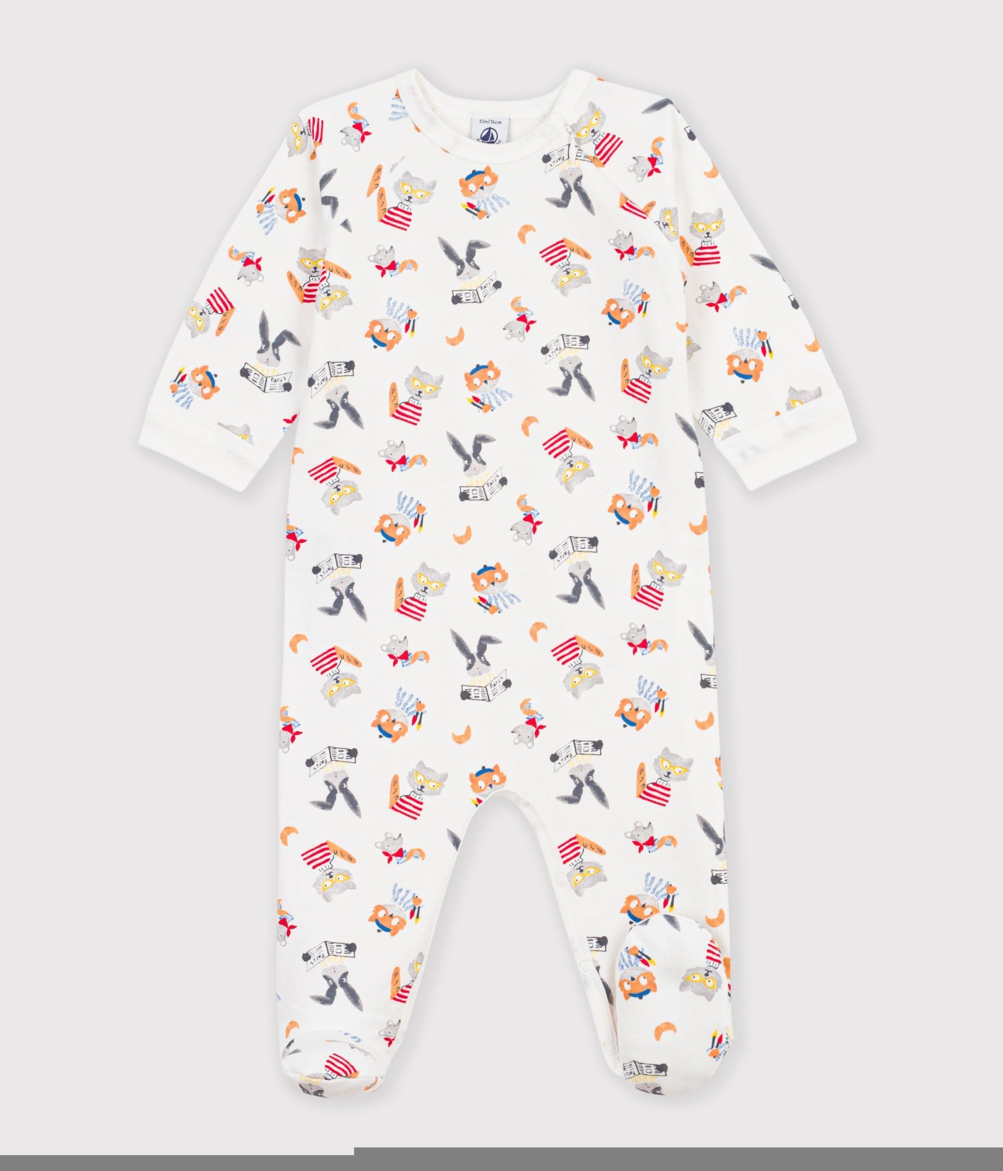FW26 - A0GJJ 01 WHITE MULTI BABY FALL WINTER 2026 NEW ARRIVAL PARISIAN
