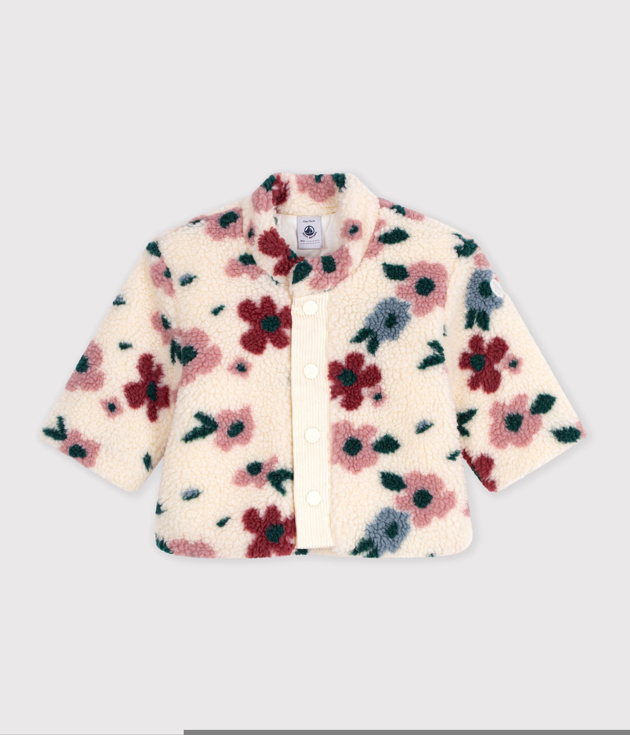 FW26 - A0GJL 01 CREAM MULTI BABY FALL WINTER 2026 FLORAL GIFT NEW ARRIVAL OUTERWEAR