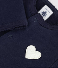 Load image into Gallery viewer, FW26 - A0GJY 01 NAVY BABY FALL WINTER 2026 HEARTS TOPS
