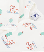 Load image into Gallery viewer, FW26 - A0GKI 01 WHITE MULTI BABY FALL WINTER 2026 FOOTIES ROMPERS NEW ARRIVAL
