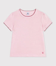 Load image into Gallery viewer, FW26 - A0GLH 01 PINK WHITE FALL WINTER 2026 GIRL TOPS
