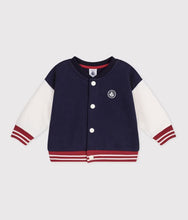 Load image into Gallery viewer, FW26 - A0GLS 01 NAVY WHITE BABY FALL WINTER 2026 NEW ARRIVAL OUTERWEAR
