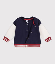 Load image into Gallery viewer, FW26 - A0GLS 01 NAVY WHITE BABY FALL WINTER 2026 NEW ARRIVAL OUTERWEAR
