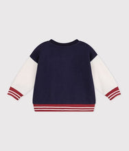 Load image into Gallery viewer, FW26 - A0GLS 01 NAVY WHITE BABY FALL WINTER 2026 NEW ARRIVAL OUTERWEAR
