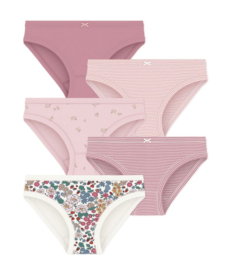 FW26 - A0GLZ 00 PINK MULTI FALL WINTER 2026 FLORAL GIRL STRIPES UNDERWEAR