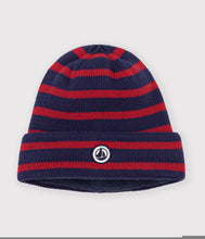 Load image into Gallery viewer, FW26 - A0GM8 01 NAVY RED ACCESSORIES BOY FALL WINTER 2026 OUTERWEAR STRIPES
