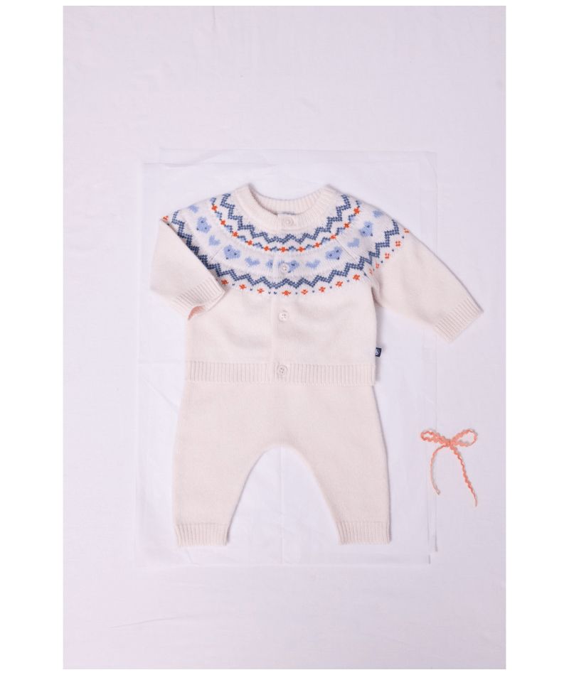 FW26 - A0GNU 01 CREAM BLUE BABY FALL WINTER 2026 GIFT NEW ARRIVAL SETS