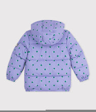 Load image into Gallery viewer, FW26 - A0GOQ 01 PURPLE HEART FALL WINTER 2026 GIRL HEARTS OUTERWEAR
