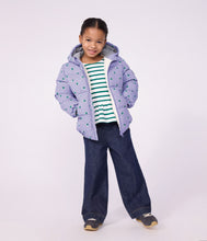 Load image into Gallery viewer, FW26 - A0GOQ 01 PURPLE HEART FALL WINTER 2026 GIRL HEARTS OUTERWEAR
