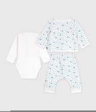 Load image into Gallery viewer, FW26 - A0GOW 01 WHITE BLUE BABY BODYSUITS FALL WINTER 2026 GIFT NEW ARRIVAL SETS
