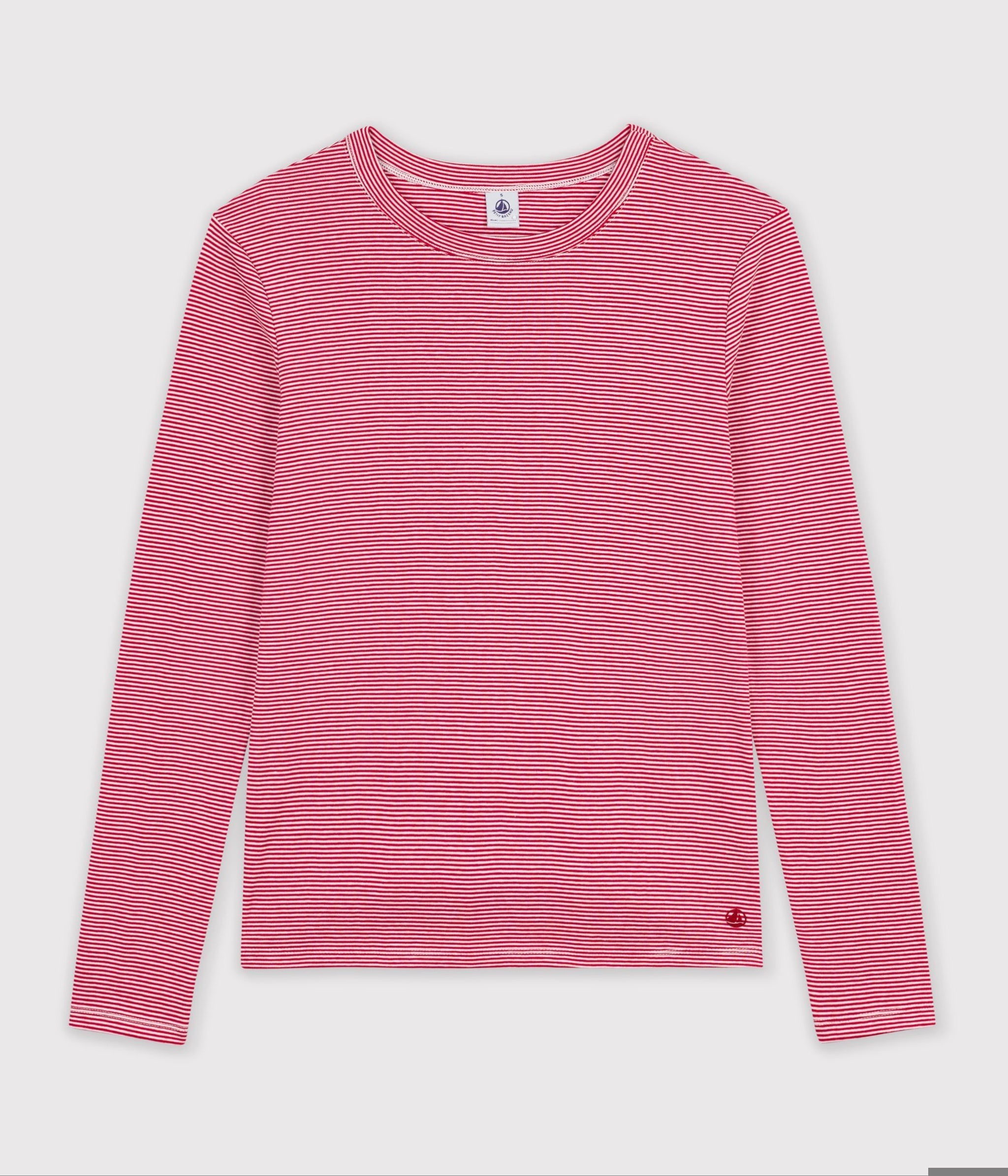 FW26 - A0GPS 02 RED WHITE FALL WINTER 2026 STRIPES TOPS WOMEN