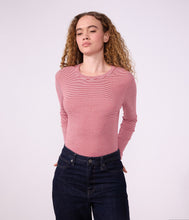 Load image into Gallery viewer, FW26 - A0GPS 02 RED WHITE FALL WINTER 2026 STRIPES TOPS WOMEN
