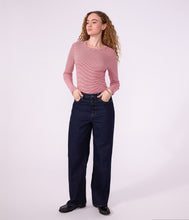 Load image into Gallery viewer, FW26 - A0GPS 02 RED WHITE FALL WINTER 2026 STRIPES TOPS WOMEN
