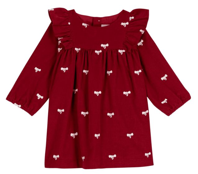 FW26 - A0GQM 01 RED BABY DRESSES FALL WINTER 2026