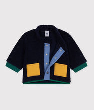 Load image into Gallery viewer, FW26 - A0GRC 01 NAVY MULTI BOY FALL WINTER 2026 NEW ARRIVAL OUTERWEAR
