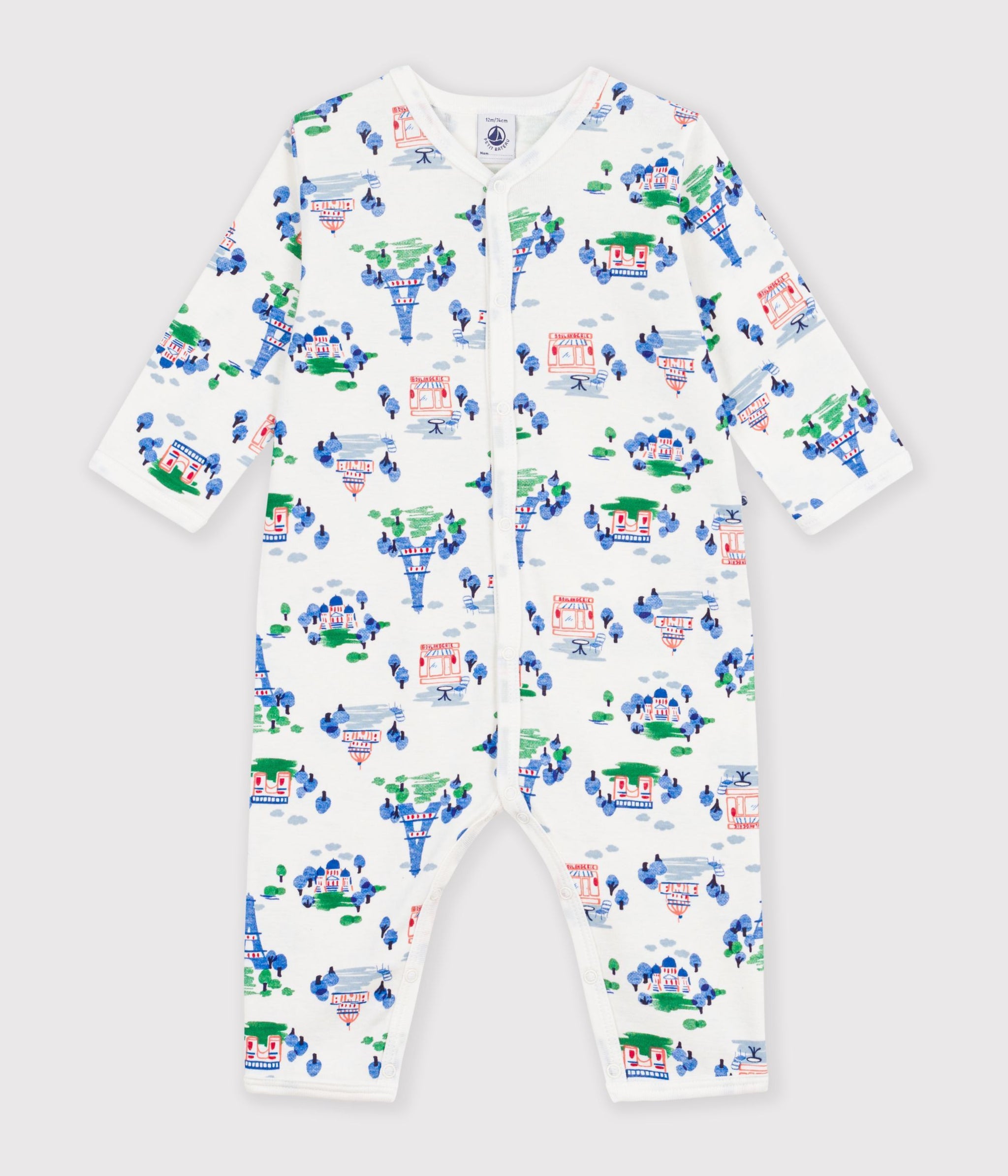 FW26 - A0GRQ 01 WHITE MULTI BABY FALL WINTER 2026 GIFT NEWBORN PARISIAN