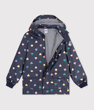 Load image into Gallery viewer, FW26 - A0GRY 01 NAVY MULTI FALL WINTER 2026 HEARTS NEW ARRIVAL OUTERWEAR
