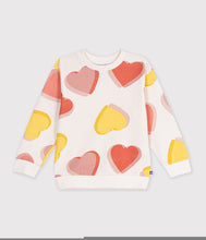 Load image into Gallery viewer, FW26 - A0GS9 09 WHITE MULTI FALL WINTER 2026 GIRL HEARTS TOPS
