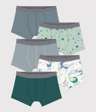 Load image into Gallery viewer, FW26 - A0GT8 00 MULTI BOY FALL WINTER 2026 NEW ARRIVAL STARS STRIPES UNDERWEAR
