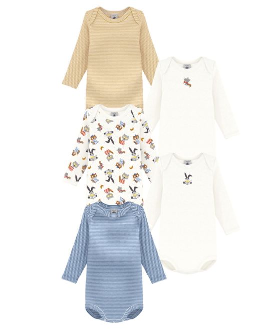 FW26 - A0GTR 00 MULTI BABY BODYSUITS NEWBORN
