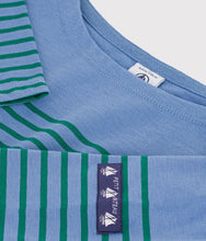 Load image into Gallery viewer, FW26 - A0GU0 01 BLUE GREEN FALL WINTER 2026 NEW ARRIVAL STRIPES TOPS
