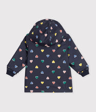 Load image into Gallery viewer, FW26 - A0GVR 01 NAVY MULTI BABY FALL WINTER 2026 HEARTS OUTERWEAR

