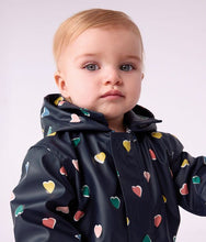 Load image into Gallery viewer, FW26 - A0GVR 01 NAVY MULTI BABY FALL WINTER 2026 HEARTS OUTERWEAR
