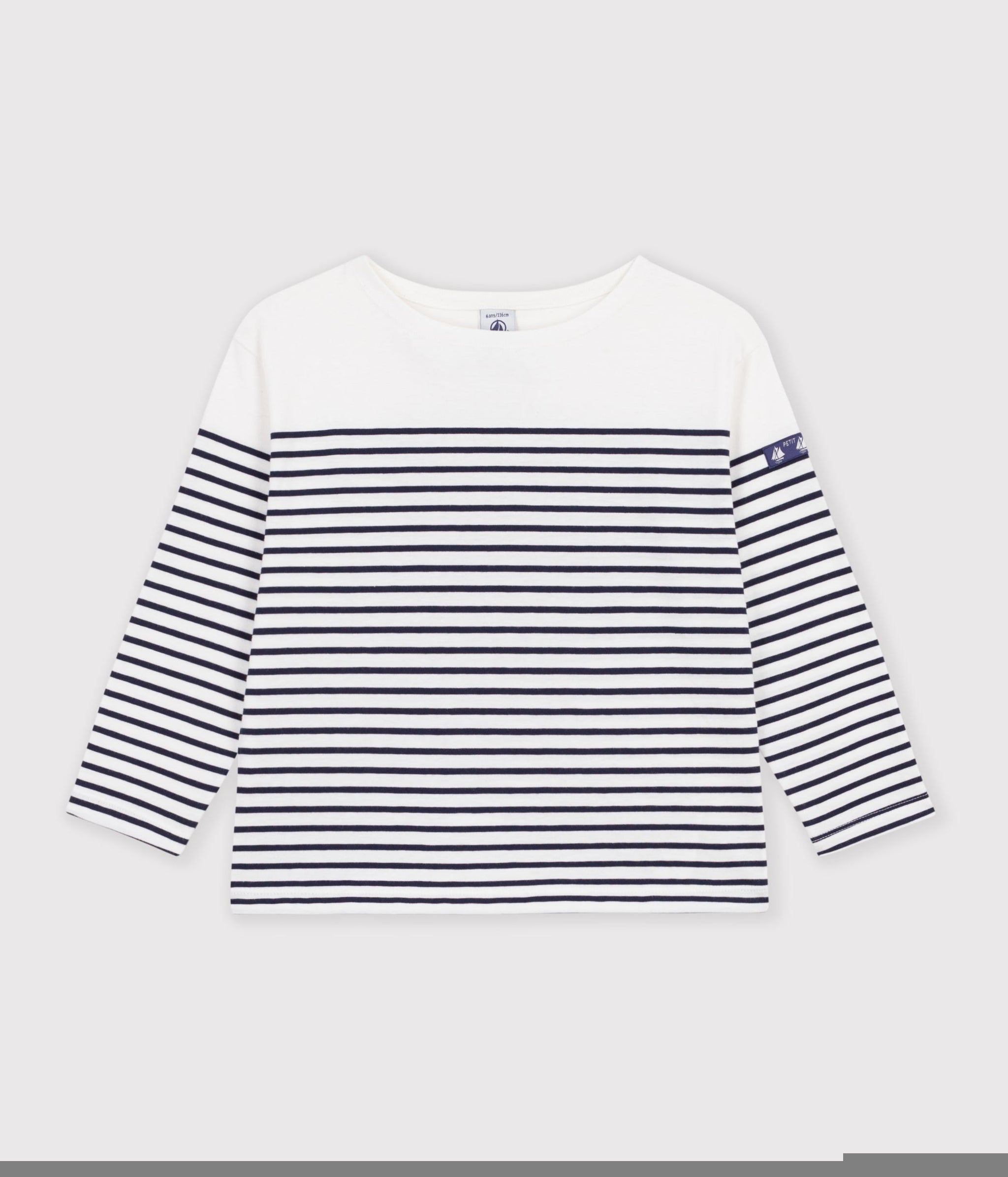FW26 - A0GVT 01 WHITE NAVY FALL WINTER 2026 GIRL STRIPES TOPS