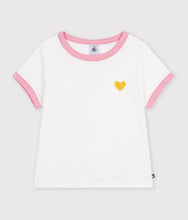 Load image into Gallery viewer, FW26 - A0GVW 01 WHITE FALL WINTER 2026 GIRL HEARTS NEW ARRIVAL TOPS
