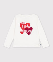 Load image into Gallery viewer, FW26 - A0GW0 01 WHITE FALL WINTER 2026 GIRL HEARTS NEW ARRIVAL TOPS
