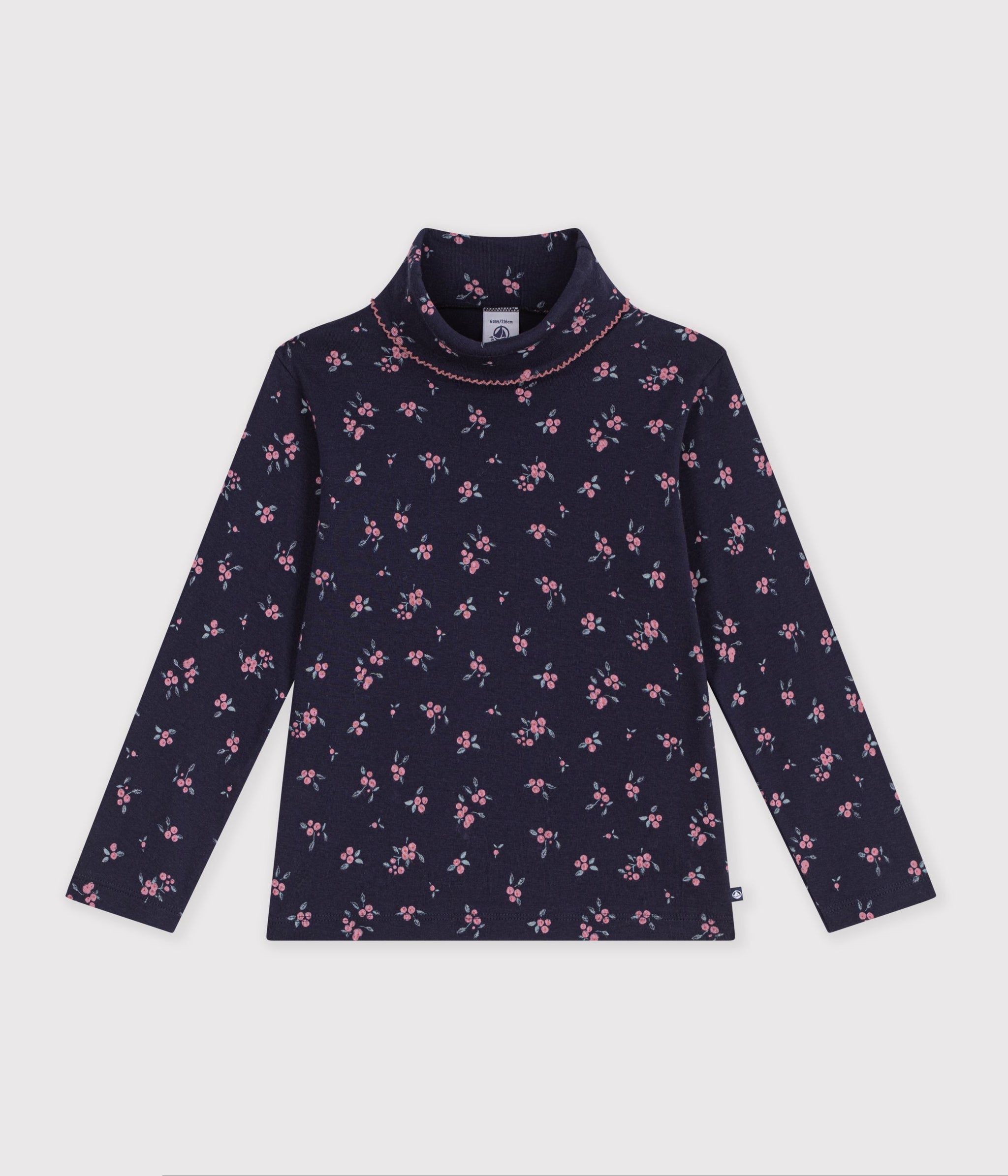 FW26 - A0GW5 13 NAVY PINK FALL WINTER 2026 FLORAL GIRL NEW ARRIVAL TOPS