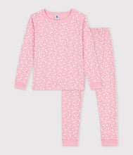 Load image into Gallery viewer, FW26 - A0GWH PK 04 PINK FLORAL FALL WINTER 2026 FLORAL GIRL NEW ARRIVAL PAJAMAS
