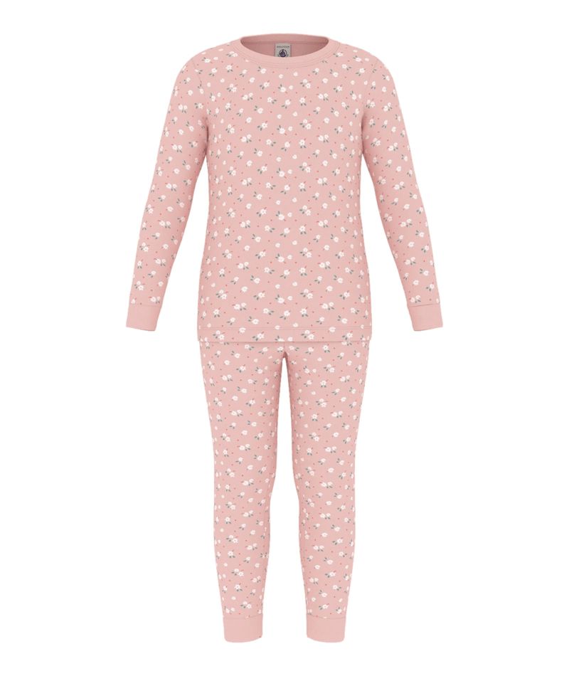 FW26 - A0GWH PK 04 PINK FLORAL FALL WINTER 2026 FLORAL GIRL NEW ARRIVAL PAJAMAS