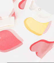 Load image into Gallery viewer, FW26 - A0GWM WH 05 WHITE HEARTS BABY FALL WINTER 2026 HEARTS NEW ARRIVAL TOPS
