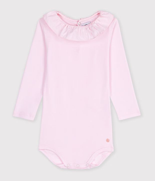 FW26 - A0GX2 01 LIGHT PINK BABY BODYSUITS FALL WINTER 2026 NEWBORN
