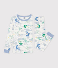 Load image into Gallery viewer, FW26 - A0GX4 01 WHITE MULTI BOY FALL WINTER 2026 NEW ARRIVAL PAJAMAS

