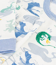 Load image into Gallery viewer, FW26 - A0GX4 01 WHITE MULTI BOY FALL WINTER 2026 NEW ARRIVAL PAJAMAS
