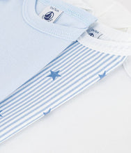 Load image into Gallery viewer, FW26 - A0GYB 00 BLUE MULTI BABY BODYSUITS FALL WINTER 2026 GIFT NEW ARRIVAL STARS STRIPES
