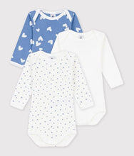 Load image into Gallery viewer, FW26 - A0GZ1 00 WHITE BLUE BODYSUITS FALL WINTER 2026 GIFTS HEARTS NEW ARRIVAL
