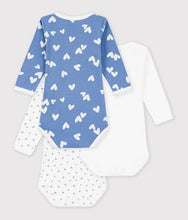 Load image into Gallery viewer, FW26 - A0GZ1 00 WHITE BLUE BODYSUITS FALL WINTER 2026 GIFTS HEARTS NEW ARRIVAL
