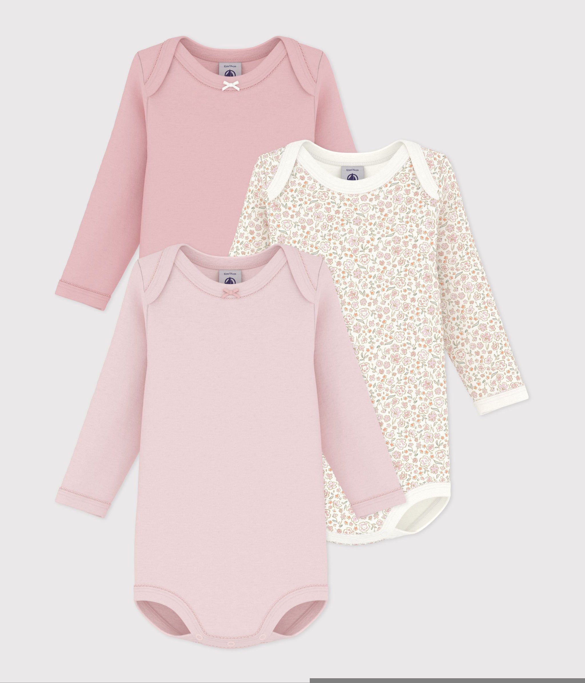 FW26 - A0GZ3 00 PINK MULTI BABY BODYSUITS FALL WINTER 2026 FLORAL NEW ARRIVAL