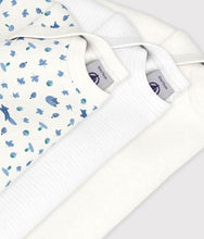 Load image into Gallery viewer, FW26 - A0H07 00 BLUE MULTI BABY BODYSUITS FALL WINTER 2026 NEWBORN STRIPES
