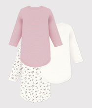 Load image into Gallery viewer, FW26 - A0H08 00 MULTI BABY BODYSUITS FALL WINTER 2026 FLORAL NEWBORN STRIPES
