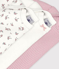 Load image into Gallery viewer, FW26 - A0H08 00 MULTI BABY BODYSUITS FALL WINTER 2026 FLORAL NEWBORN STRIPES
