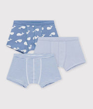Load image into Gallery viewer, FW26 - A0H0P 00 BLUE MULTI BOY FALL WINTER 2026 NEW ARRIVAL STRIPES UNDERWEAR

