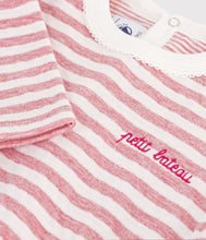 Load image into Gallery viewer, FW26 - A0H12 01 PINK CREAM BABY FALL WINTER 2026 STRIPES TOPS
