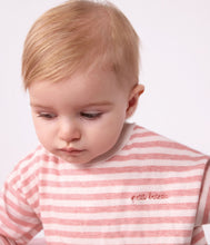 Load image into Gallery viewer, FW26 - A0H12 01 PINK CREAM BABY FALL WINTER 2026 STRIPES TOPS
