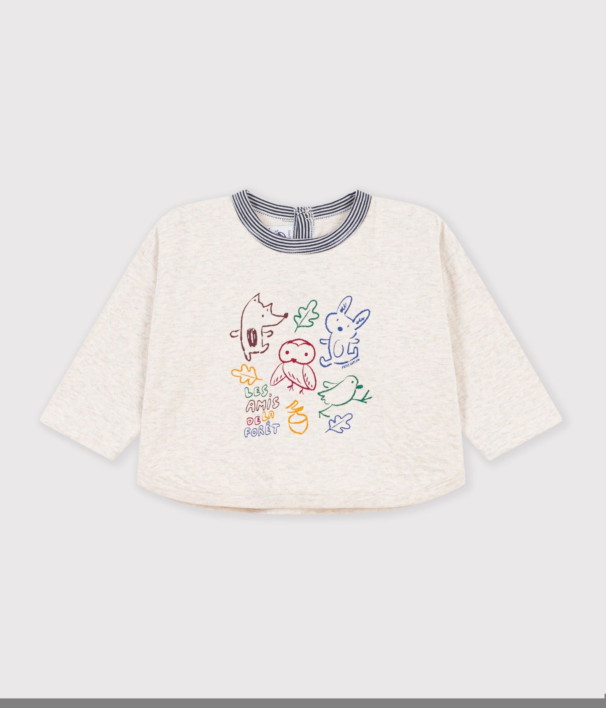 FW26 - A0H14 01 OATMEAL BABY FALL WINTER 2026 TOPS