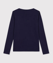Load image into Gallery viewer, FW26 - A0H2H NV 01 NAVY FALL WINTER 2026 SAILOR TOPS WOMEN
